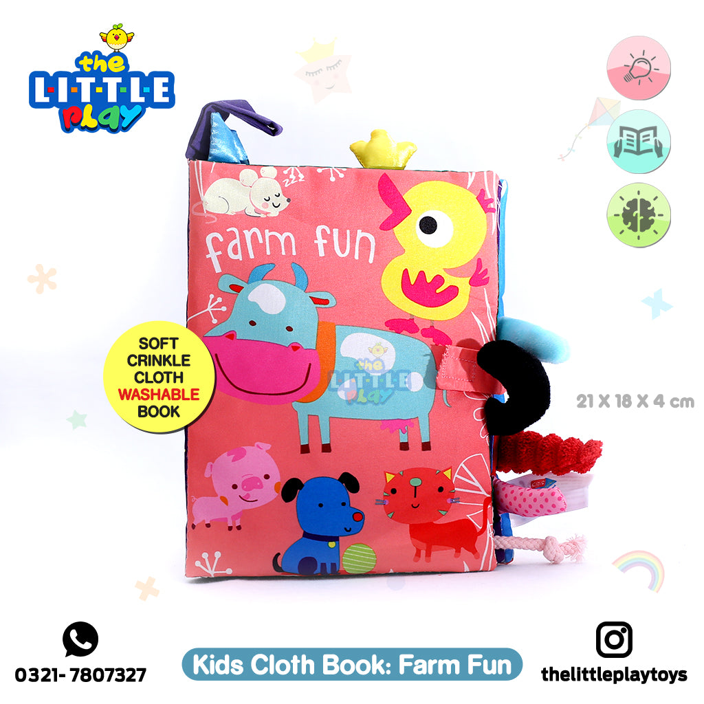 Kids Cloth Book Set