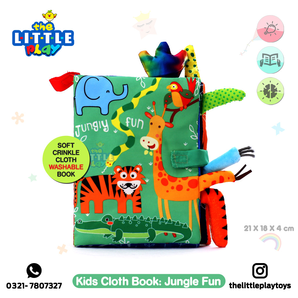 Kids Cloth Book Set