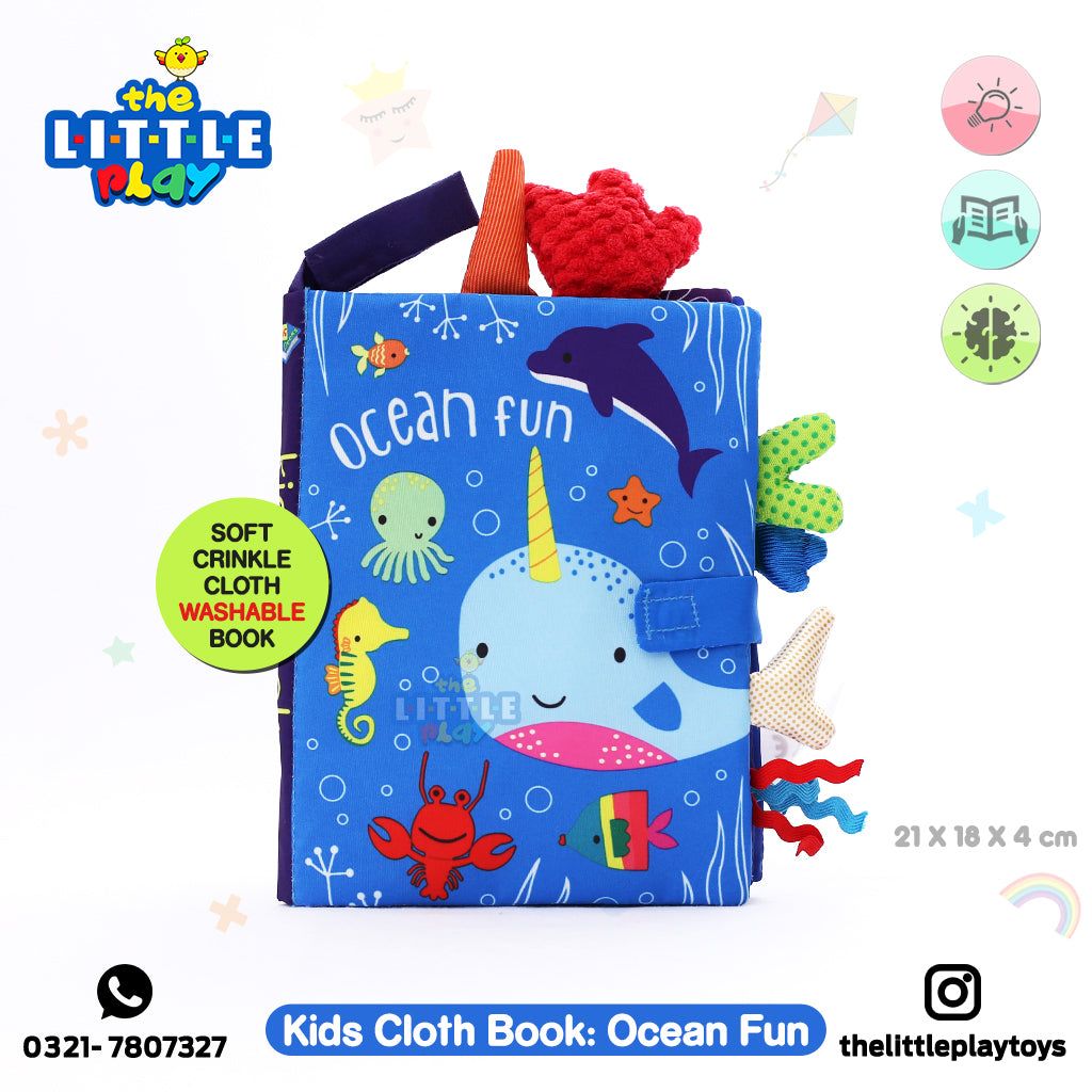 Kids Cloth Book Set