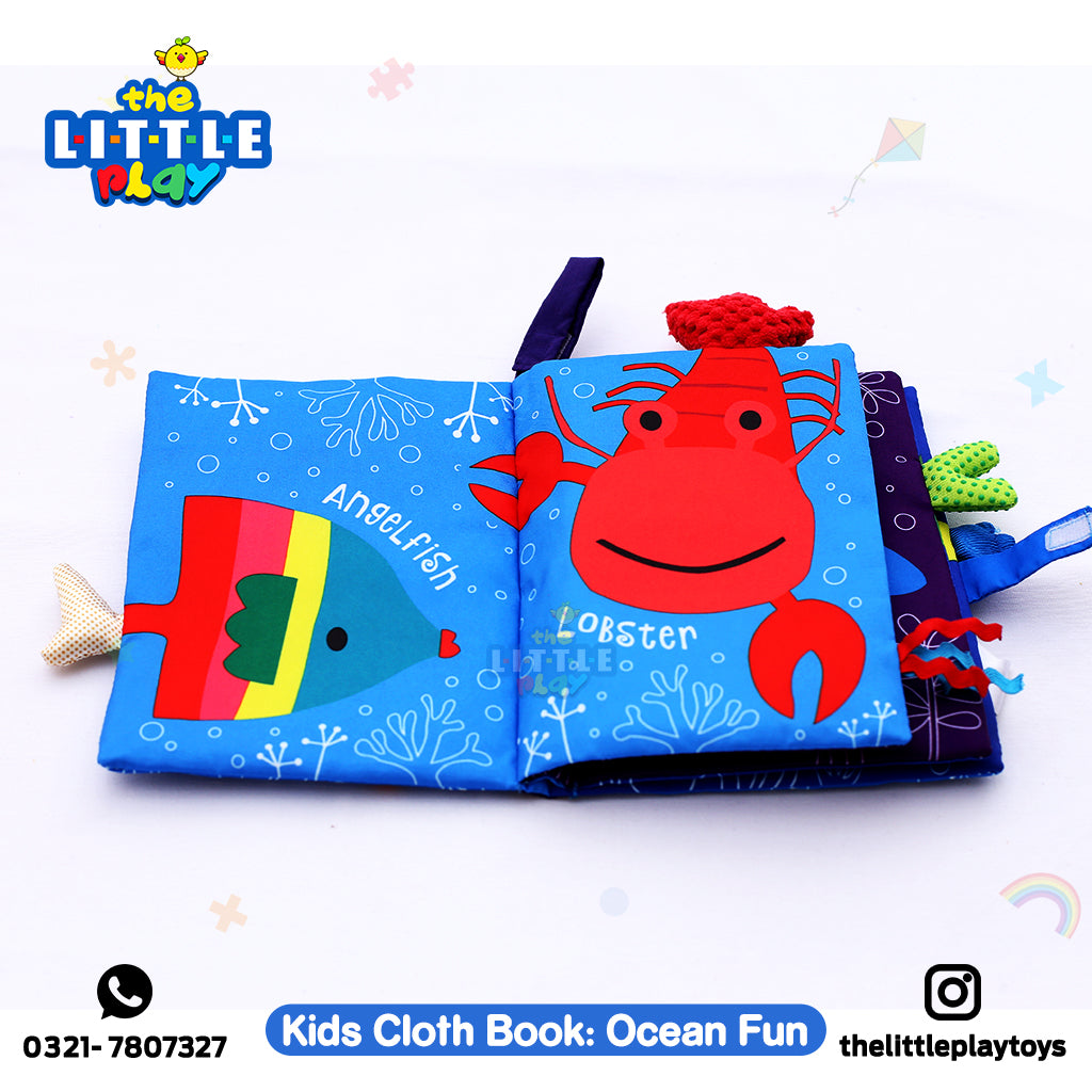 Kids Cloth Book Set